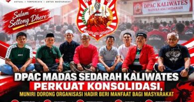 DPAC Madas Sedarah Kaliwates Perkuat Konsolidasi, Muniri Dorong Organisasi Hadir Beri Manfaat Bagi Masyarakat