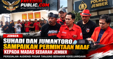 Suhadi dan Jumantoro Sampaikan Permintaan Maaf kepada Madas Sedarah Jember, Persoalan Audiensi Berakhir Kekeluargaan